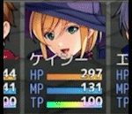 TPゲージ最大時虹色エフェクト